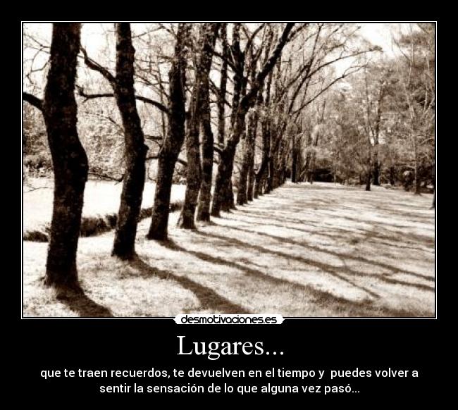 Lugares... - 