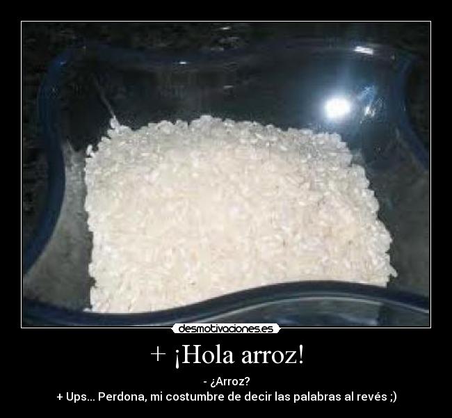 + ¡Hola arroz! - 