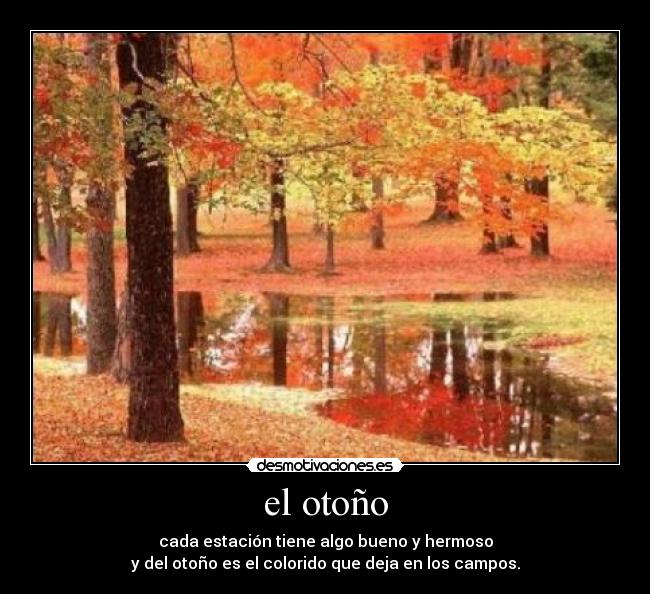 carteles otono desmotivaciones