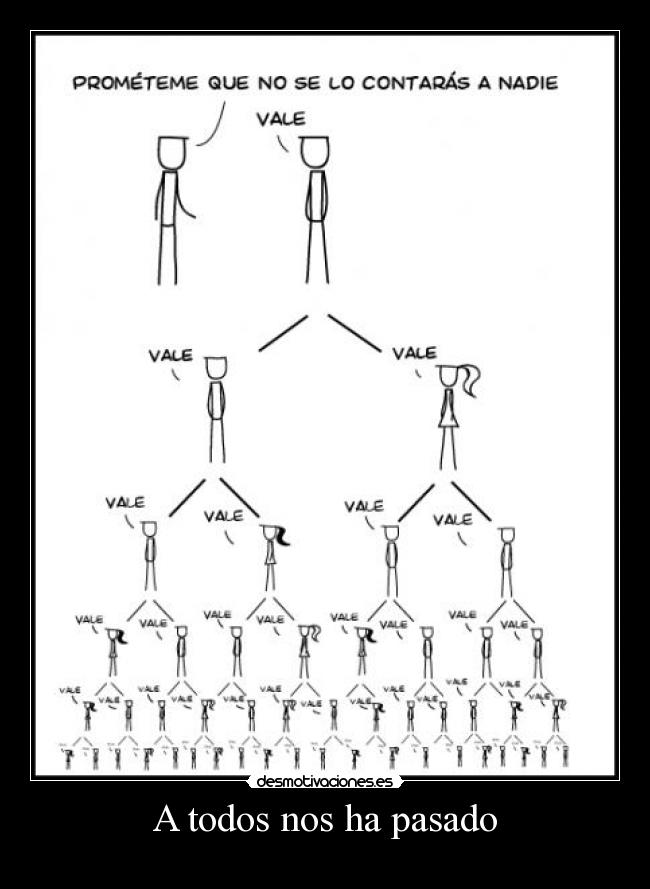 A todos nos ha pasado -