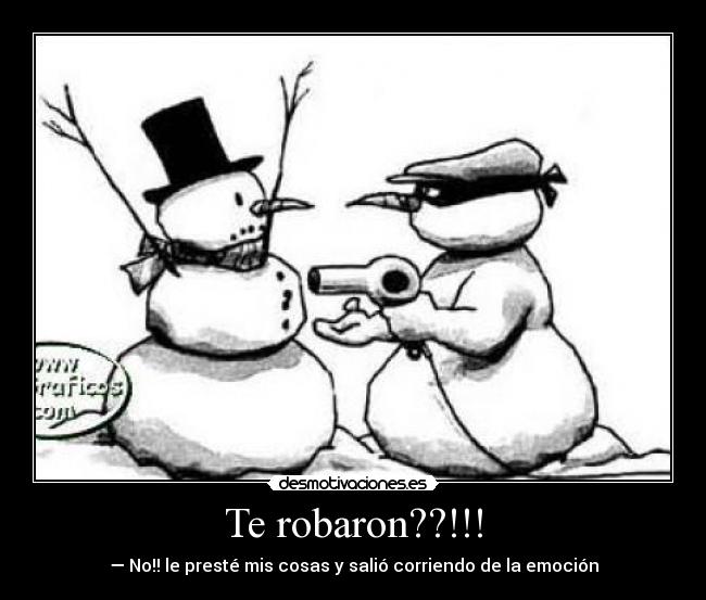Te robaron??!!! - 