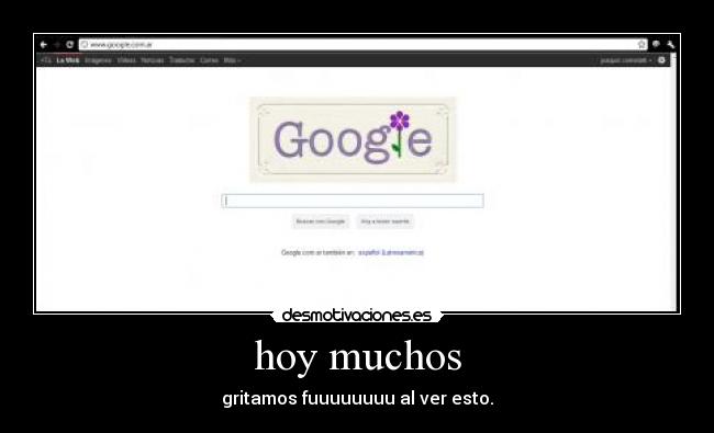 hoy muchos - gritamos fuuuuuuuu al ver esto.