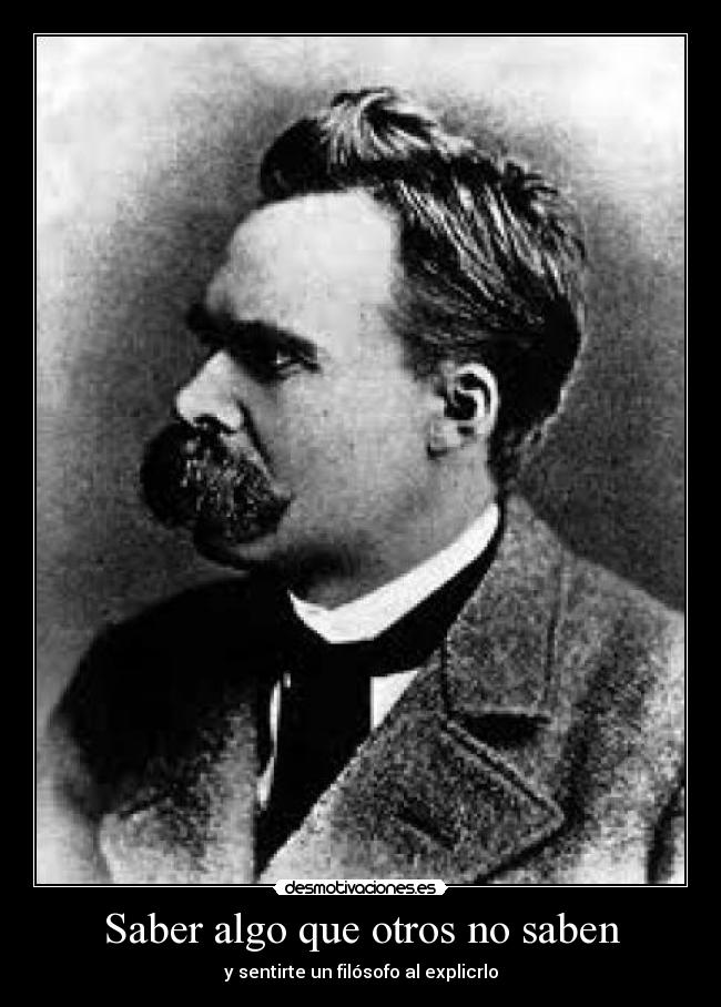 Saber algo que otros no saben -