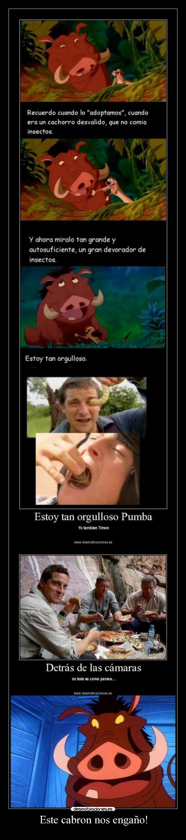 Este cabron nos engaño! - 