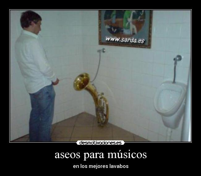 aseos para músicos - en los mejores lavabos