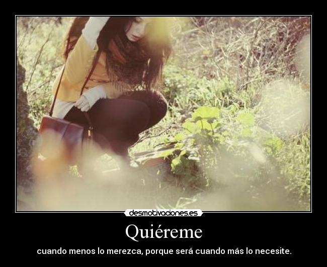 Quiéreme - 