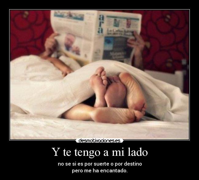Y te tengo a mi lado - 