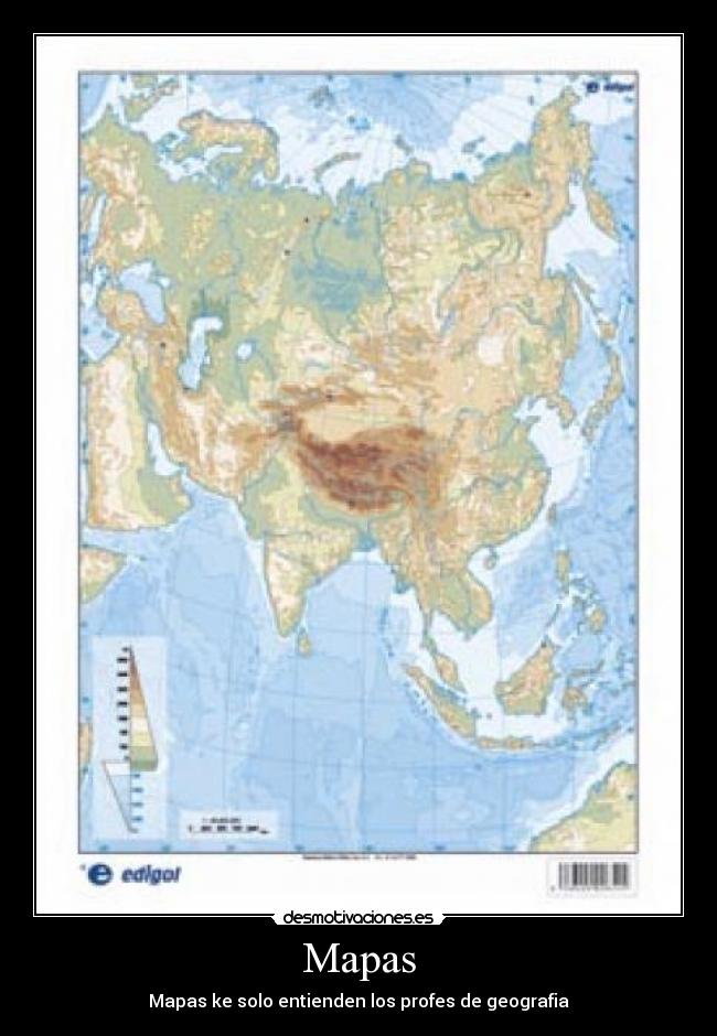 Mapas - Mapas ke solo entienden los profes de geografia