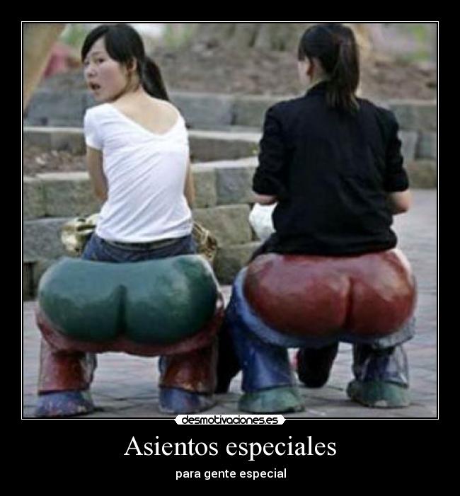 Asientos especiales -