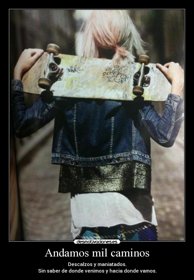 Andamos mil caminos -