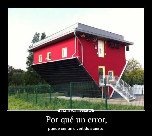 carteles casa del reves desmotivaciones