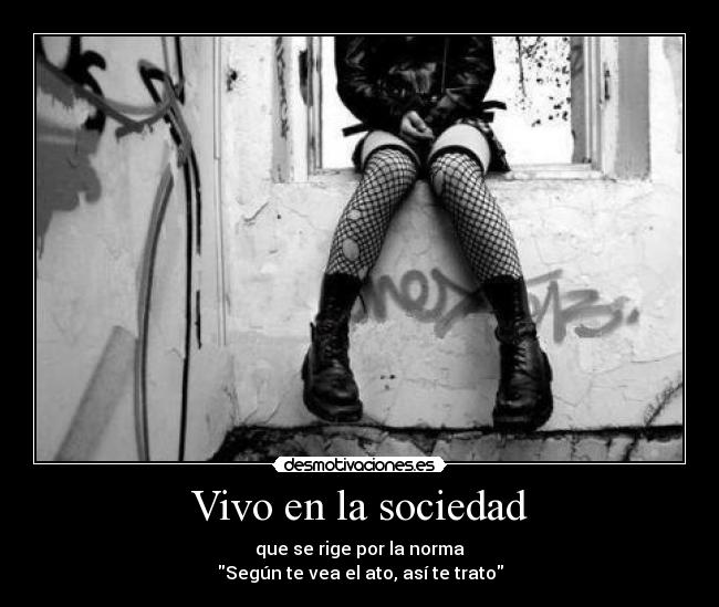 Vivo en la sociedad -