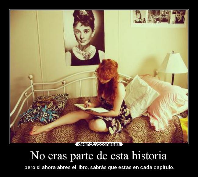 No eras parte de esta historia - 