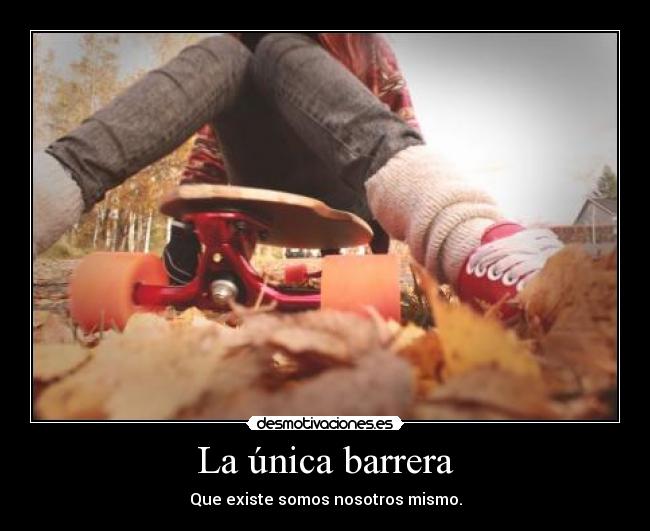 La única barrera -