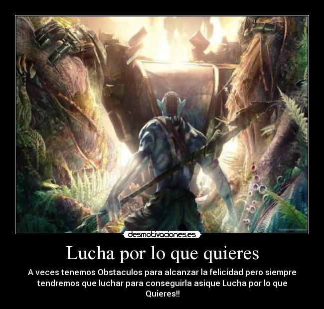 carteles lucha por que quieres desmotivaciones