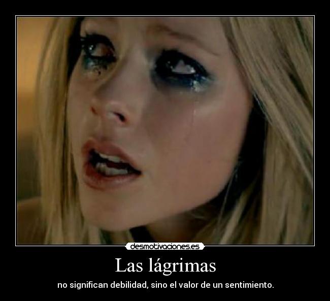 Las lágrimas -