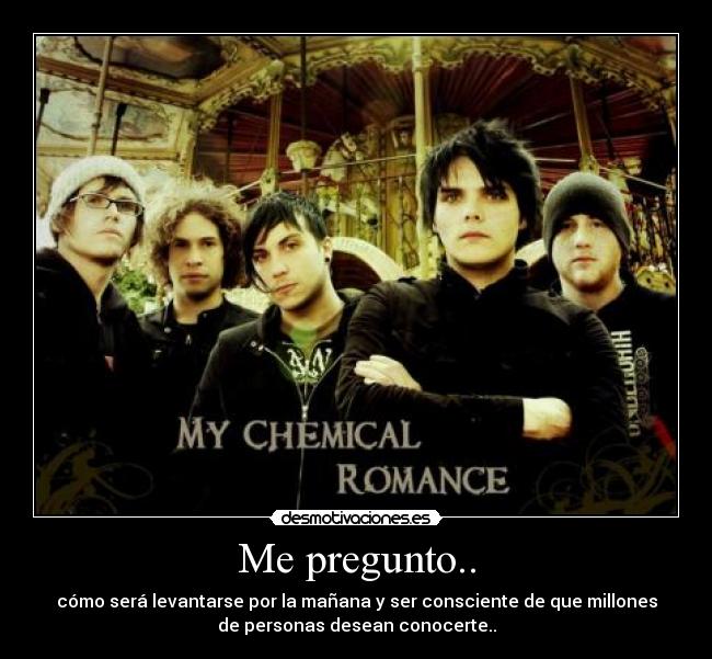 carteles mcr bob bryar mikey way frank iero gerard way ray toro desmotivaciones