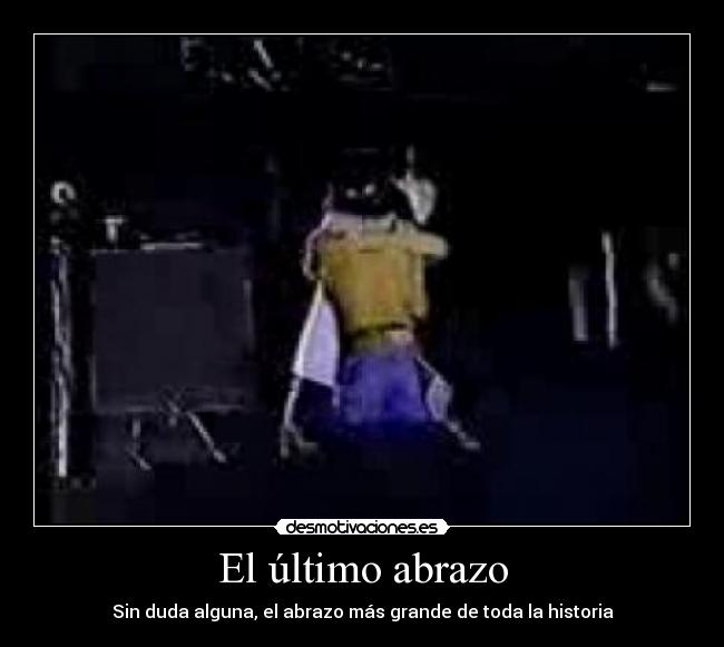 El último abrazo - 