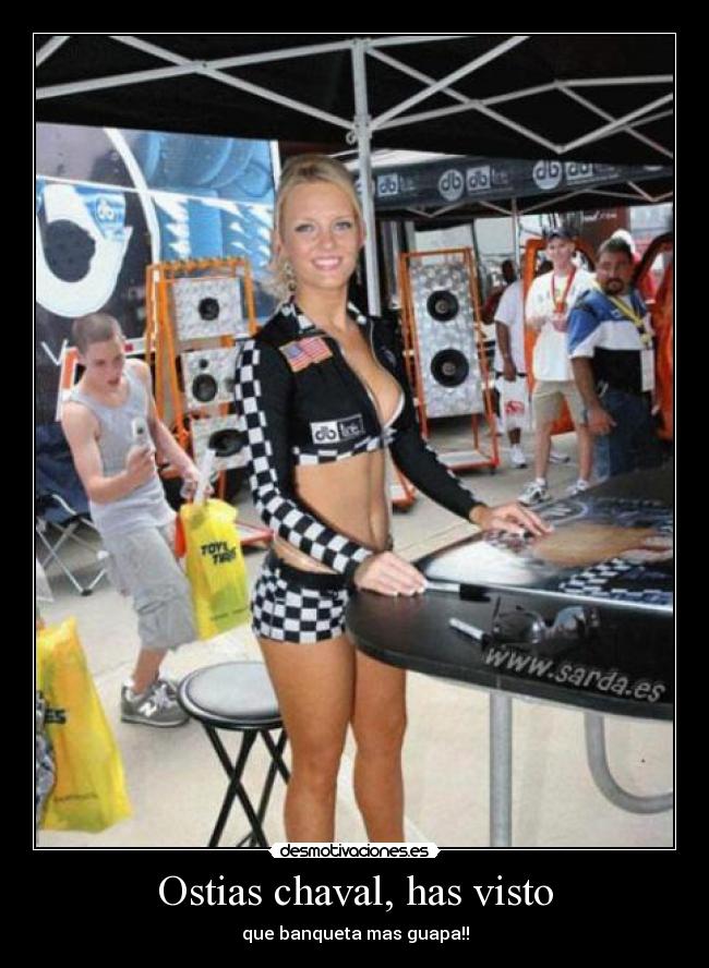 Ostias chaval, has visto - que banqueta mas guapa!!