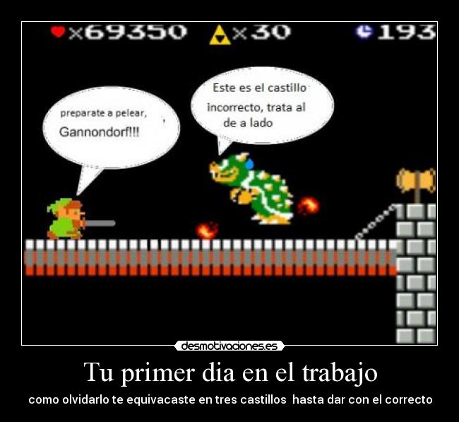 Tu primer dia en el trabajo - 