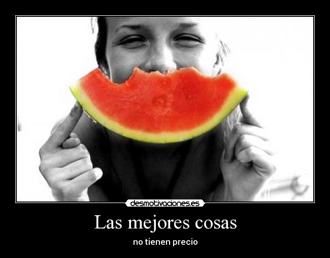 Las mejores cosas -