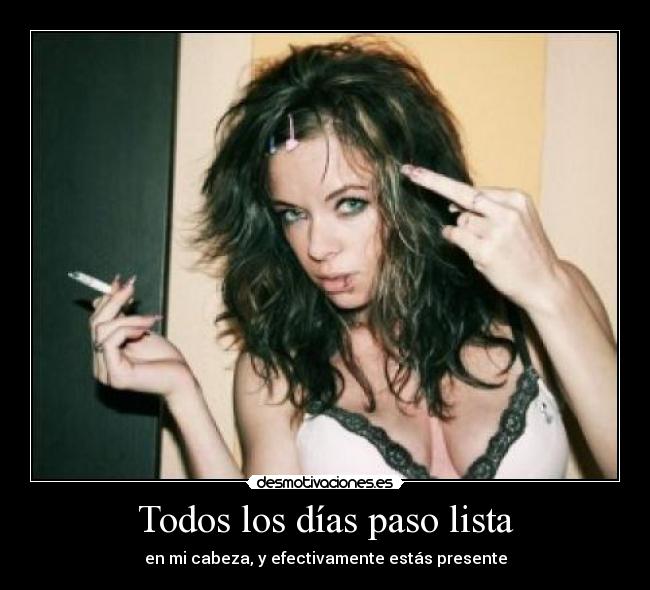 Todos los días paso lista - 