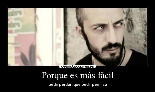 Porque es más fácil -