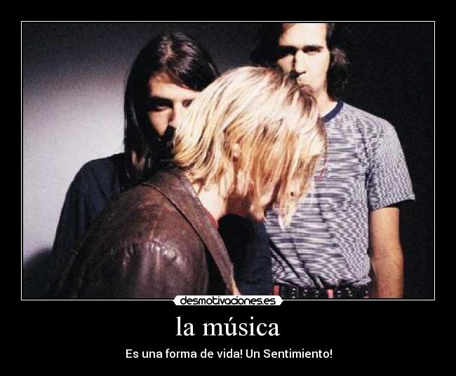 la música -