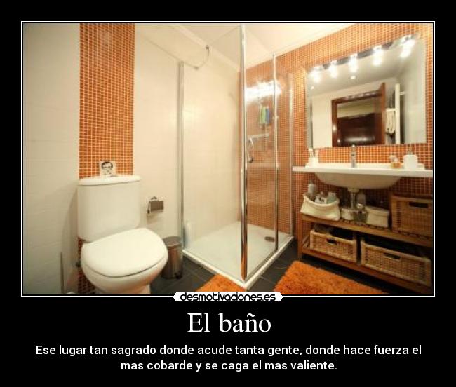 El baño -