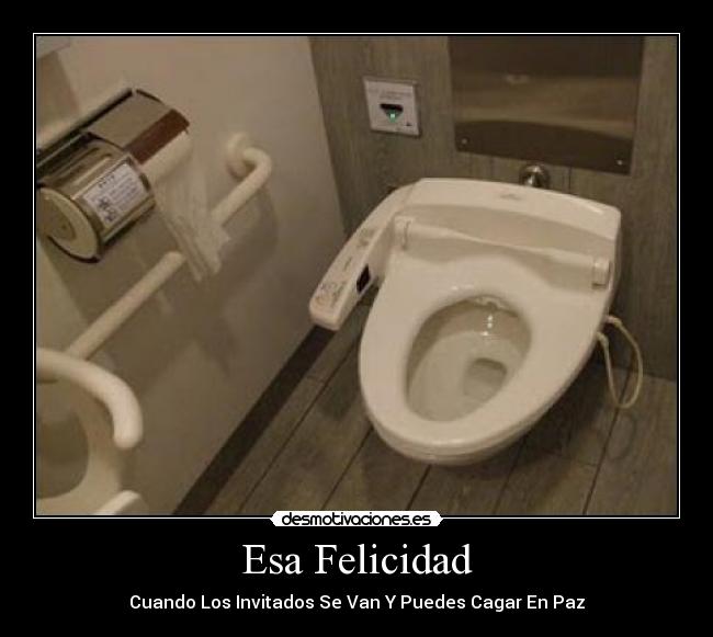 Esa Felicidad - Cuando Los Invitados Se Van Y Puedes Cagar En Paz