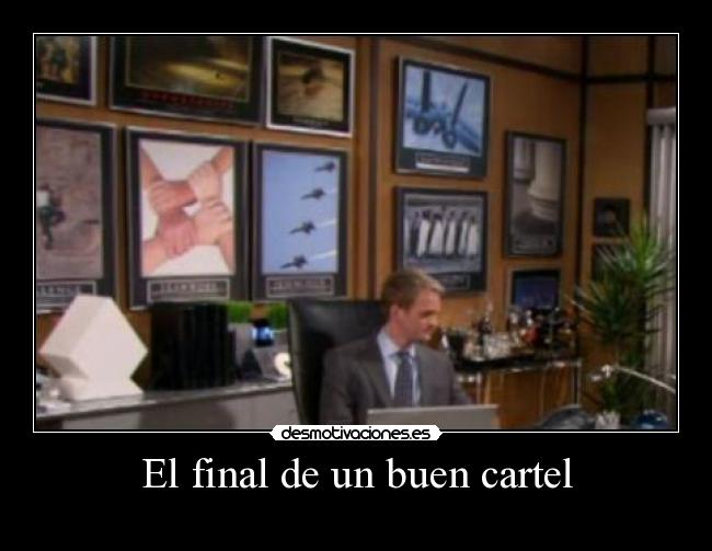 El final de un buen cartel - 