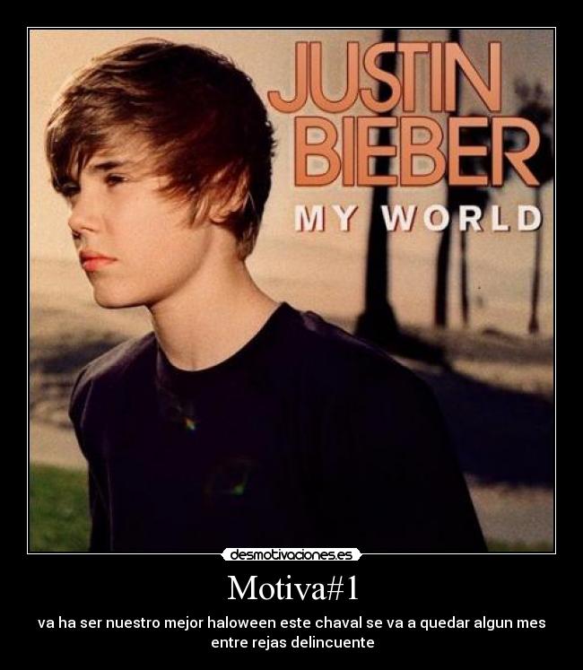 Motiva#1 - va ha ser nuestro mejor haloween este chaval se va a quedar algun mes
entre rejas delincuente