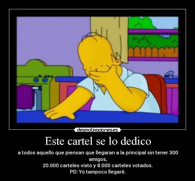 Este cartel se lo dedico - 