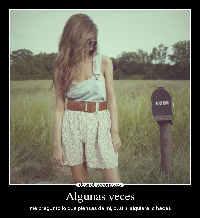 Algunas veces - 