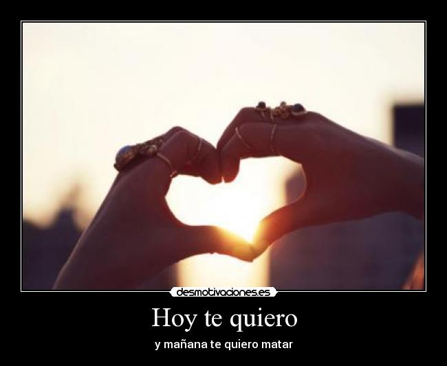 carteles tequiero desmotivaciones