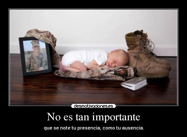 No es tan importante - 