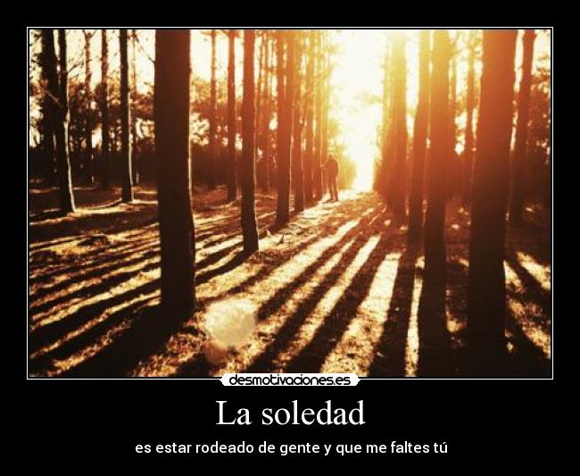 La soledad - 