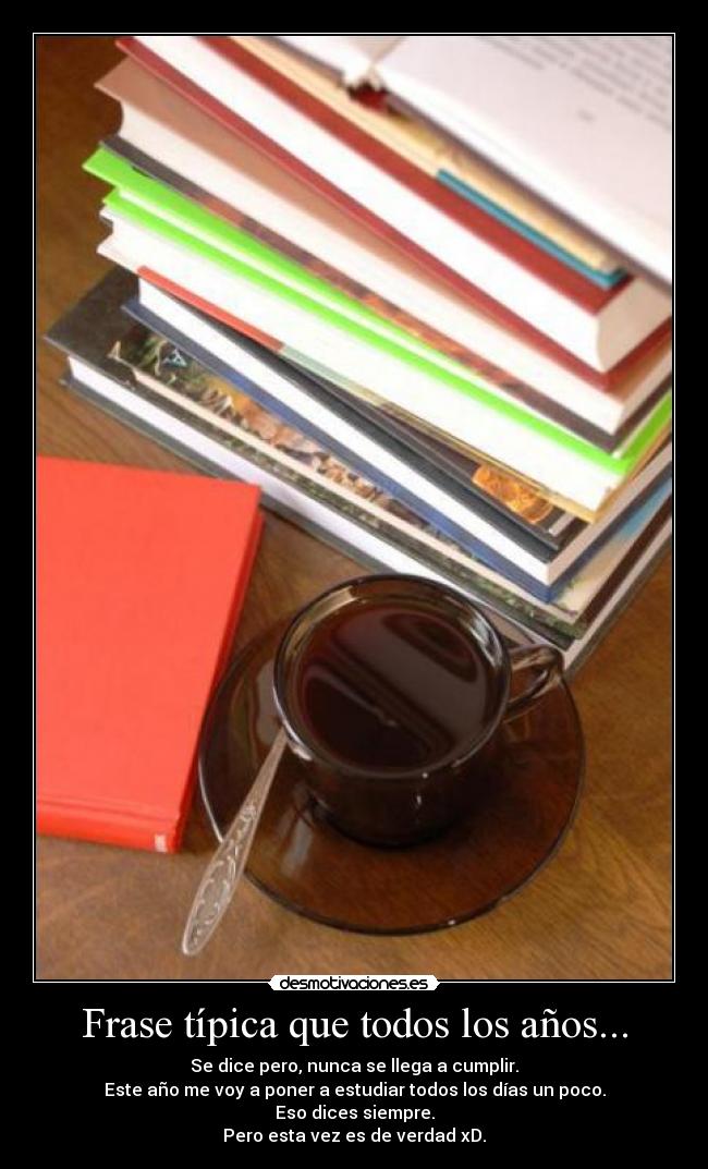 Frase típica que todos los años... -