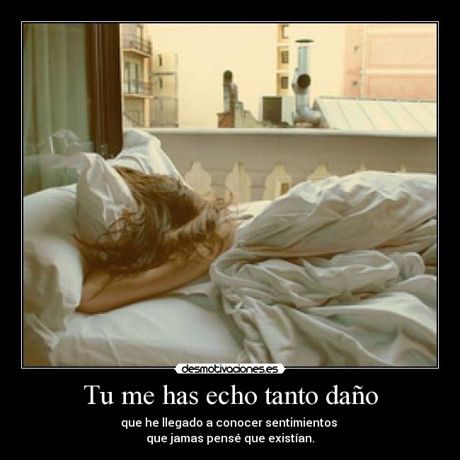 Tu me has echo tanto daño - 