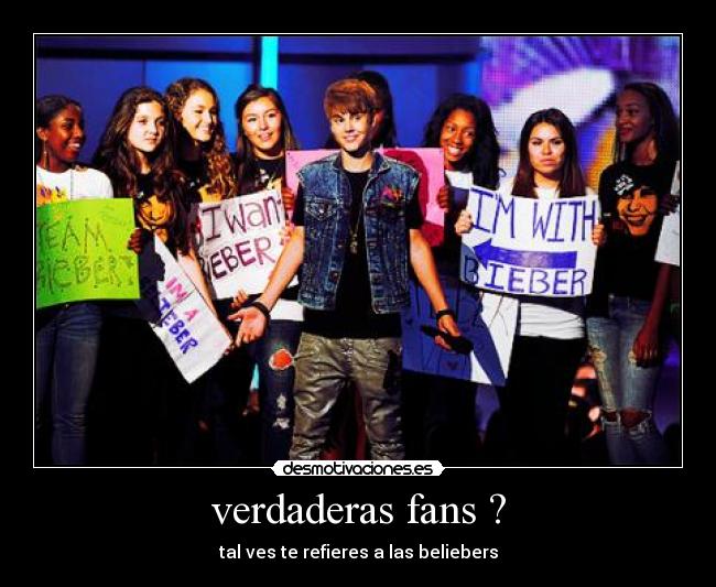 verdaderas fans ? - 