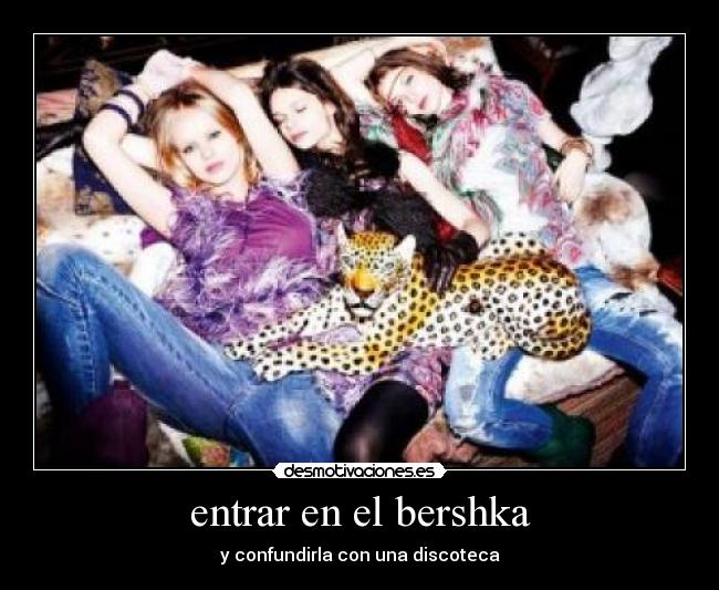 entrar en el bershka -