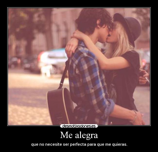 Me alegra -