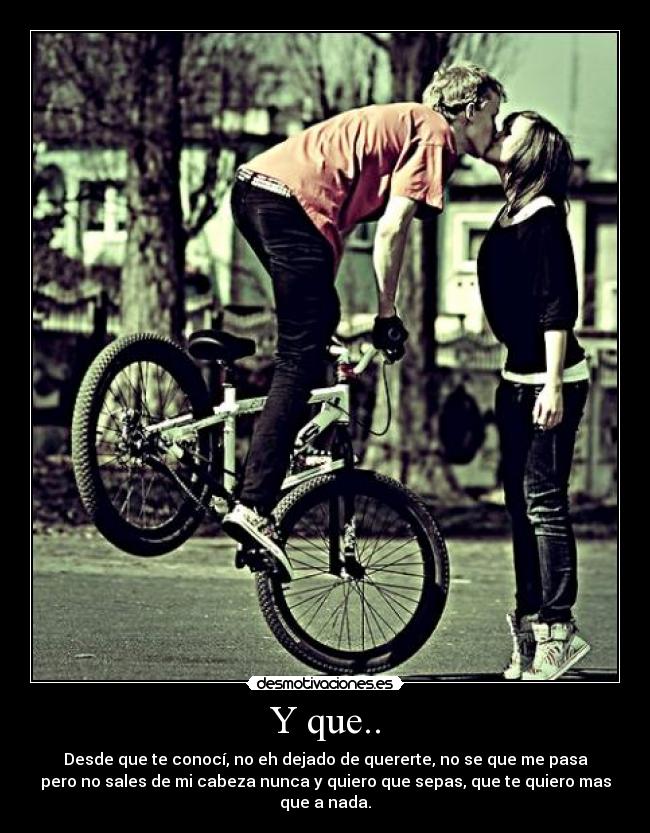 Y que.. - 