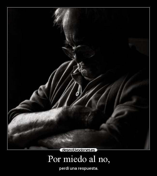 carteles miedo por miedo voy decir que siento ariadnap desmotivaciones