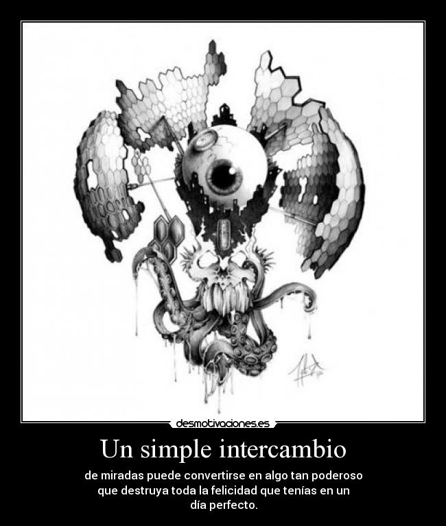 Un simple intercambio -