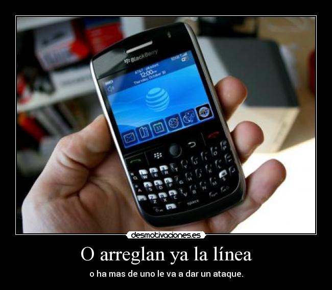 O arreglan ya la línea - 