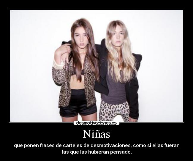 Niñas -