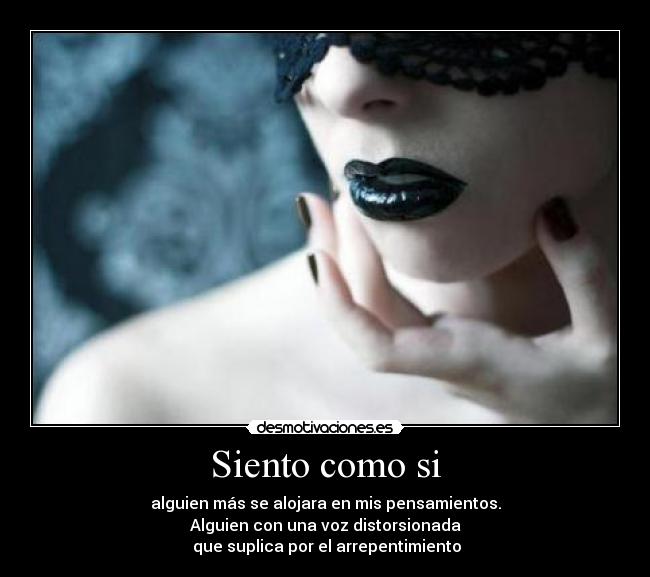Siento como si - 