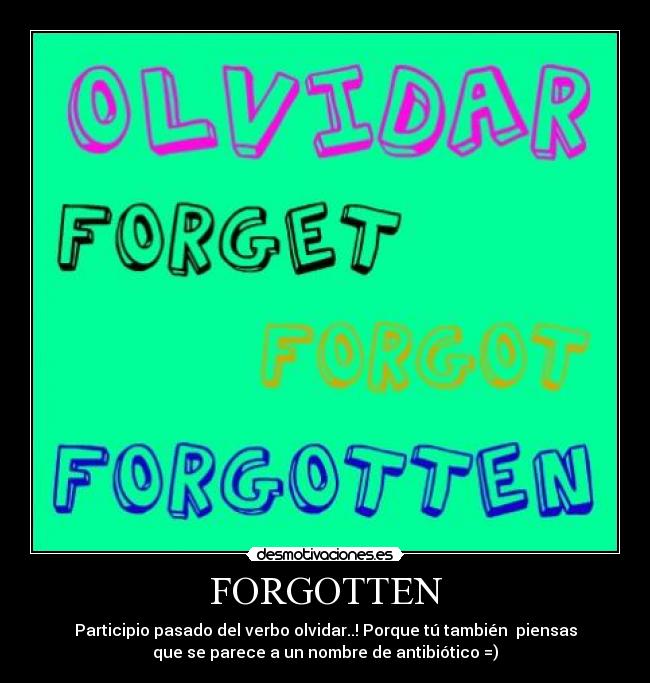 FORGOTTEN -