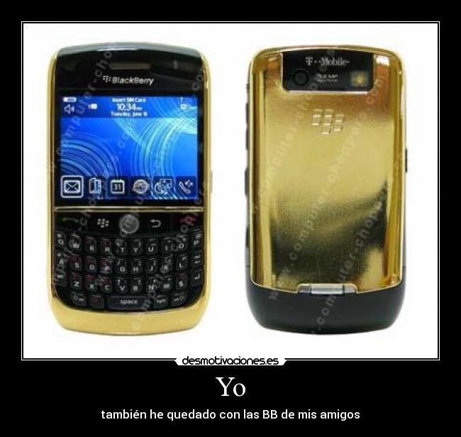 Yo - también he quedado con las BB de mis amigos